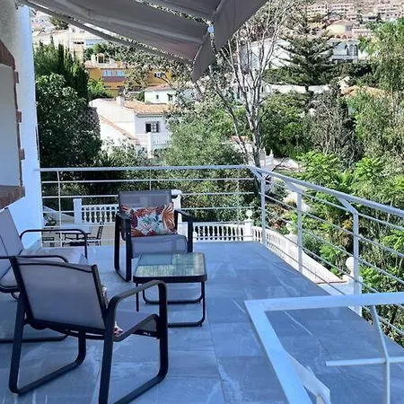 B View Of Swimming Pool, Jacuzzi, Possibility Heating In Extra, Sea And Mountain Διαμέρισμα Benalmádena